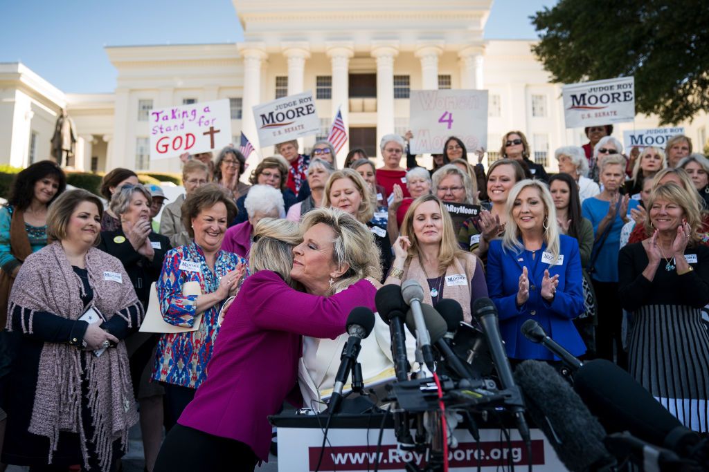 &amp;quot;Women for Moore&amp;quot; rally.