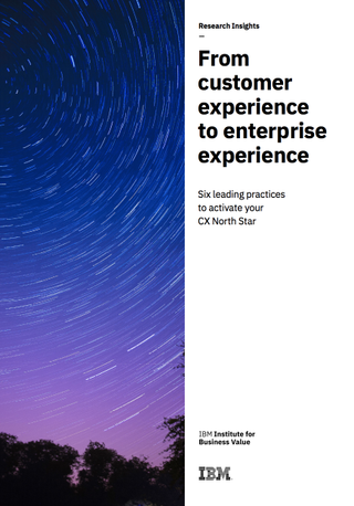 How to improve customer experience - whitepaper from IBM