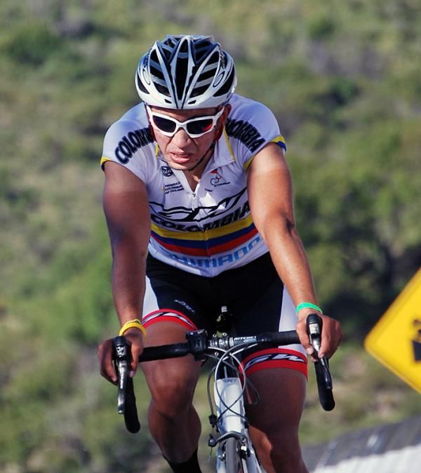 Juan E. Arango (Colombia) finished 13th on the day.