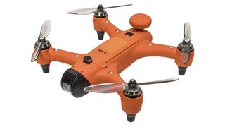 Product shot of SwellPro SPRY+, one of the best drones for fishing