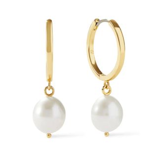 Ana Luisa Pearl Hoops