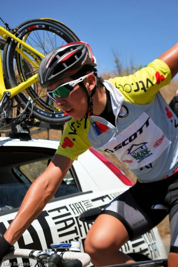 Under 23 racer Wolfgang Burmann (Scott &ndash; Chilemat &ndash; Thermos)