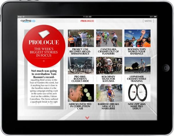If it's big news, you'll get it straight on your iPad via Cyclingnews HD