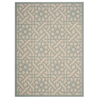 Martha Stewart Outdoor Triumph Teal 4' x 5'7" Rug