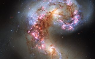Antennae Galaxies From Hubble 1920