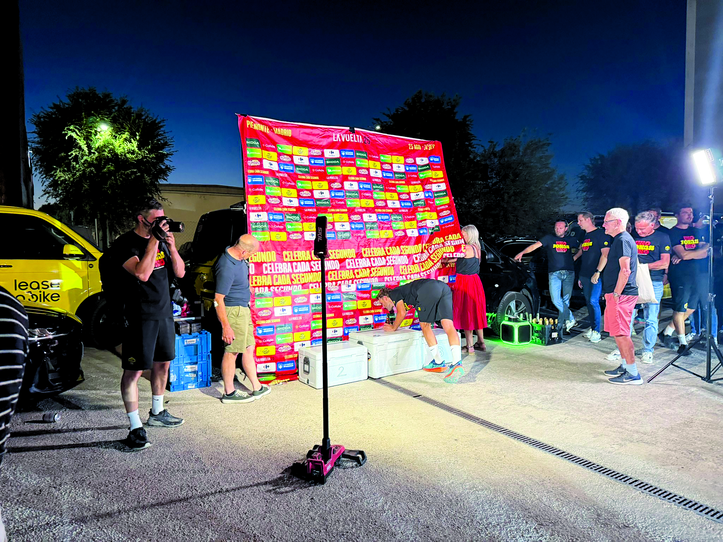 The Vuelta a Espa&amp;ntilde;a final podium in 2025