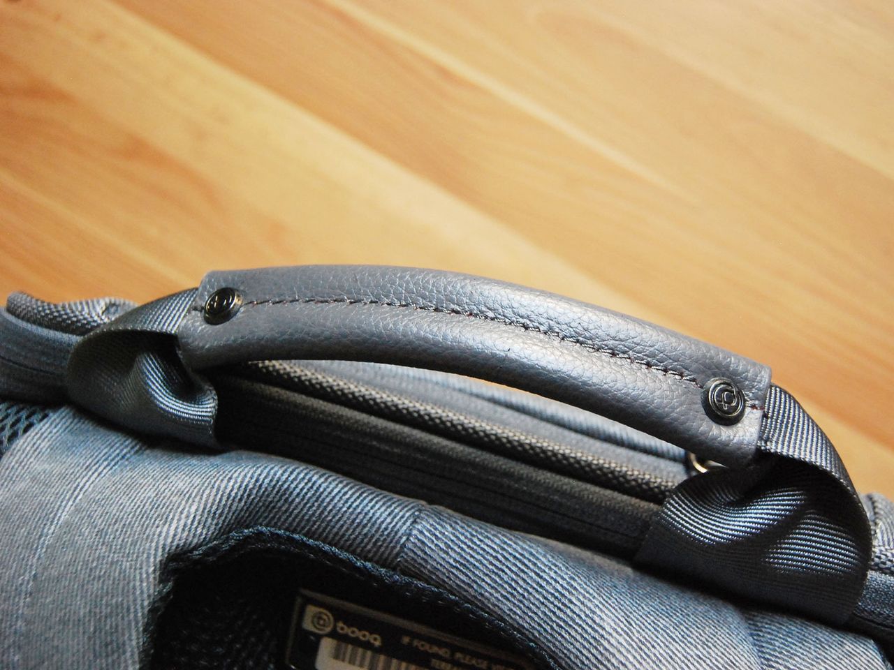Leather handle