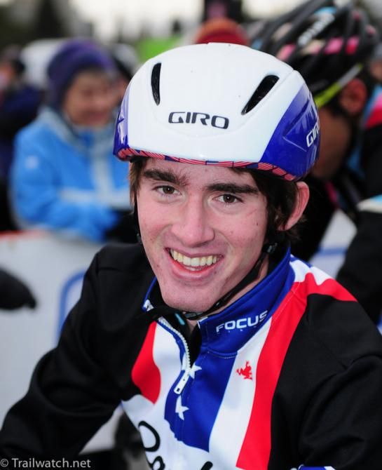 U-23 Champion Zach McDonald (Rapha Focus)