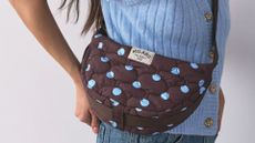 Next, polka dot crossbody bag