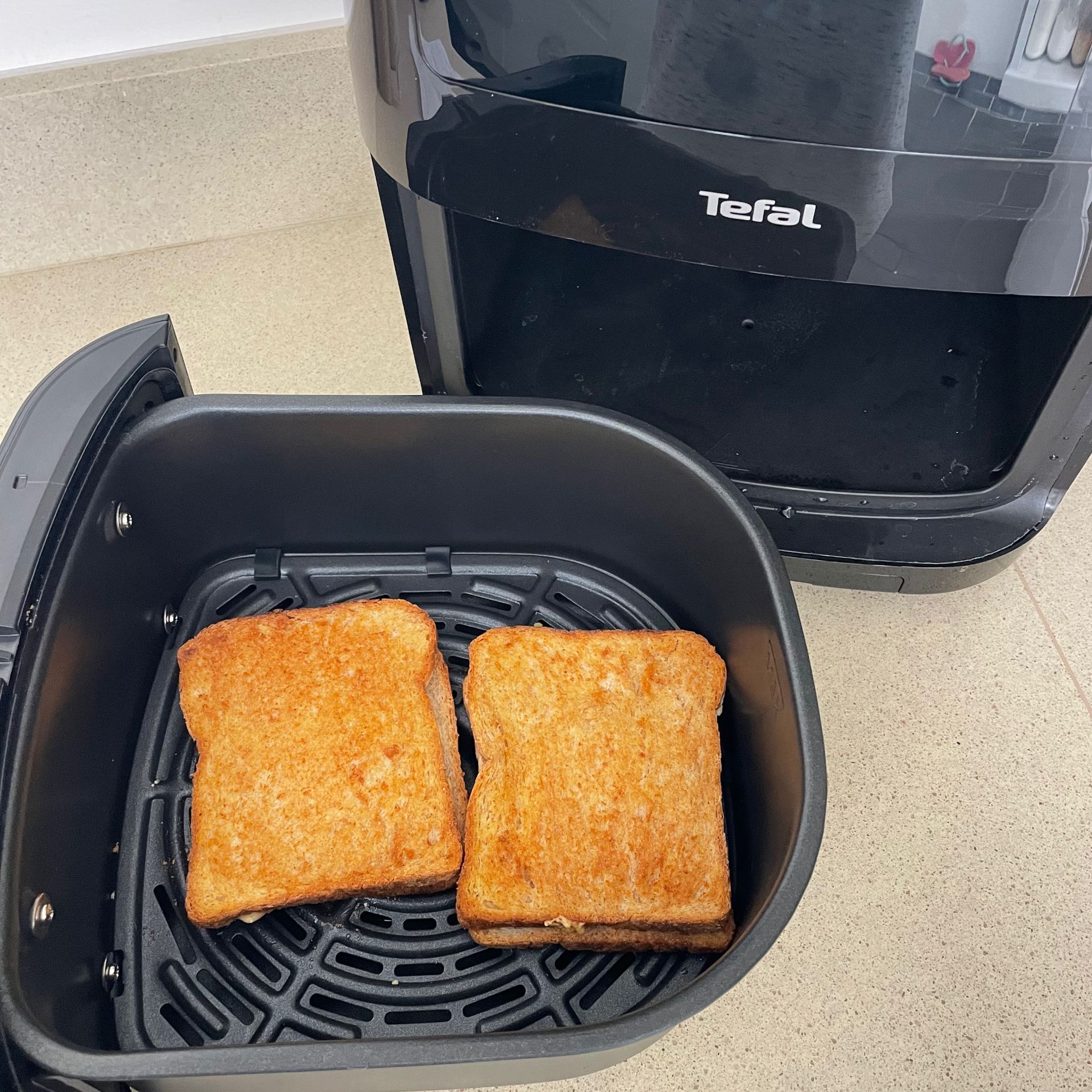 How to make a toastie in the air fryer in 3 easy steps Ideal Home