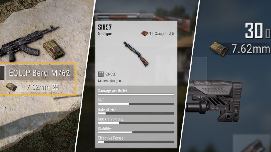 Details on weapons updates