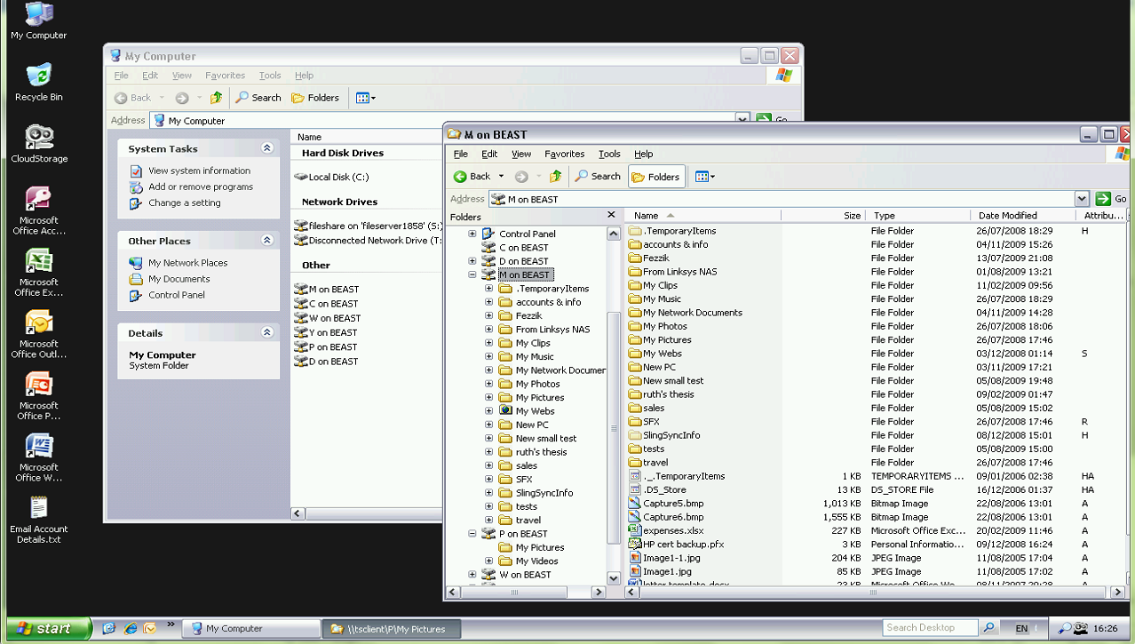 Step 5: Local and cloud storage