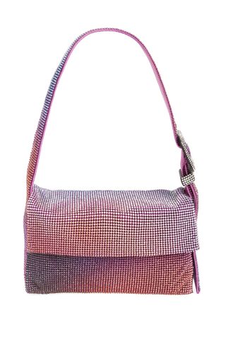 Benedetta Bruzziches Vitty La Mignon Crystal Mesh Shoulder Bag