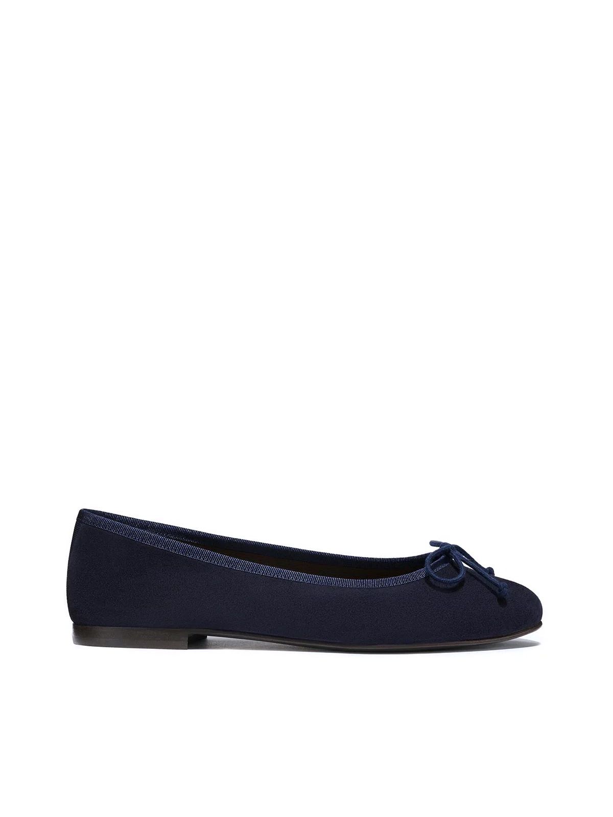 The Demi - Navy Suede