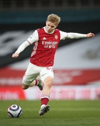 Emile Smith Rowe scored his first Premier League goal in Arsenal’s win over West Brom.