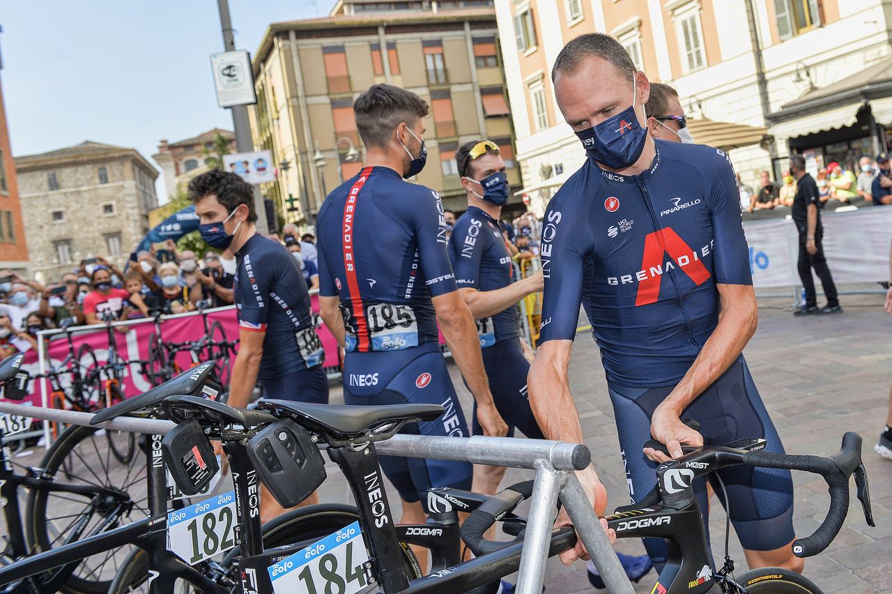 Tirreno Adriatico 2020 55th Edition 4th stage Terni Cascia 194 km 10092020 Chris Froome GBR Team Ineos photo Tommaso PelagalliBettiniPhoto2020
