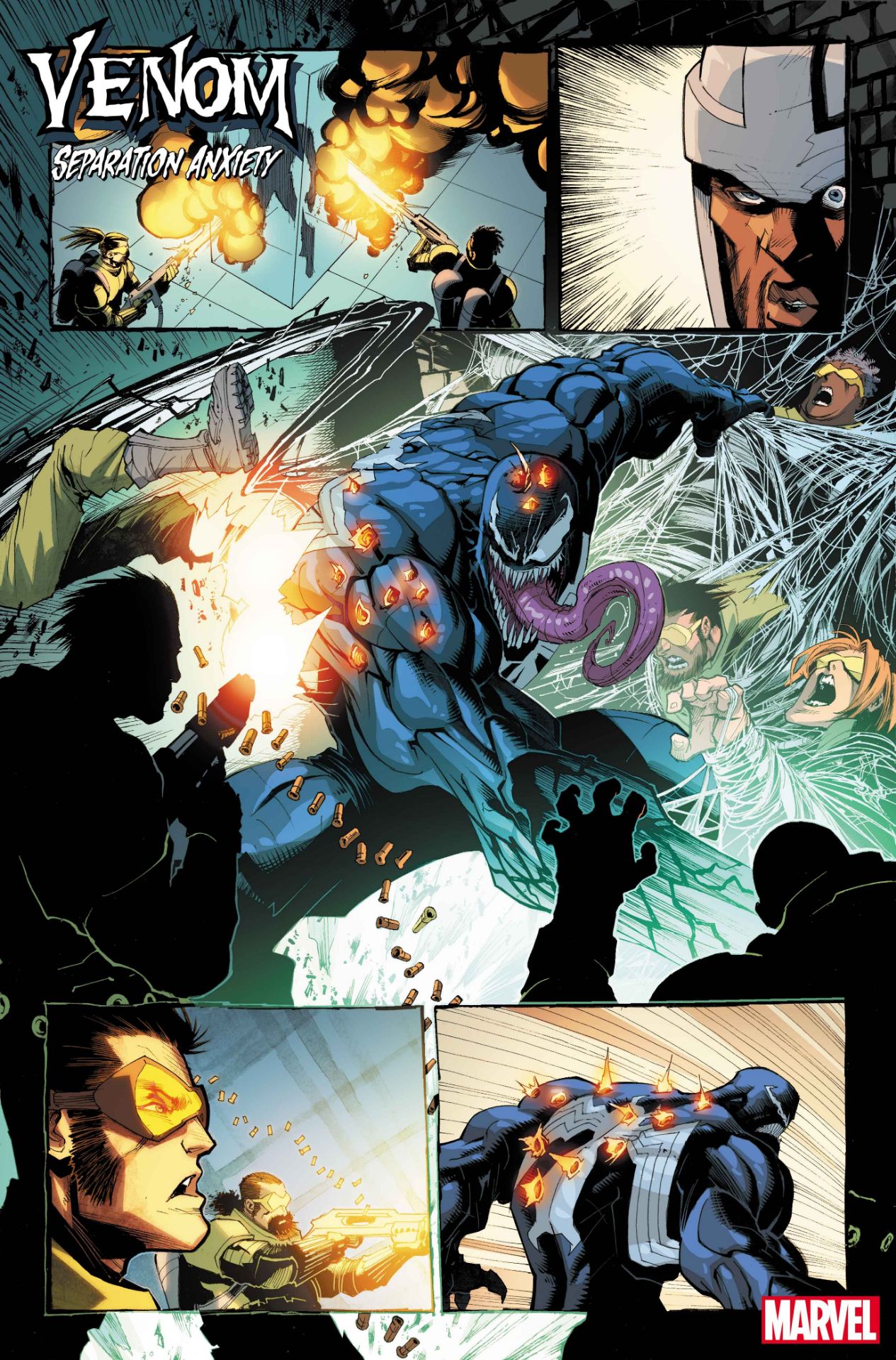 Venom: Separation Anxiety #1 interior art