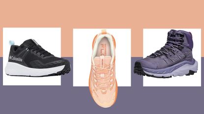 A selection of the best women's walking shoes as tried and tested by the woman&home team, including picks from Columbia, Merrell and Hoka