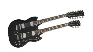 Best high-end electric guitars: Gibson Slash 1966 EDS-1275 Doubleneck Signed/Aged