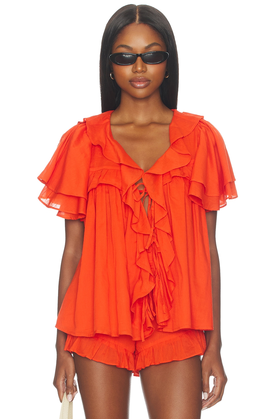 Rosalie Ruffle Top