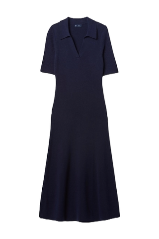 Gap CashSoft Rib Maxi Polo Sweater Dress (Was $90) 