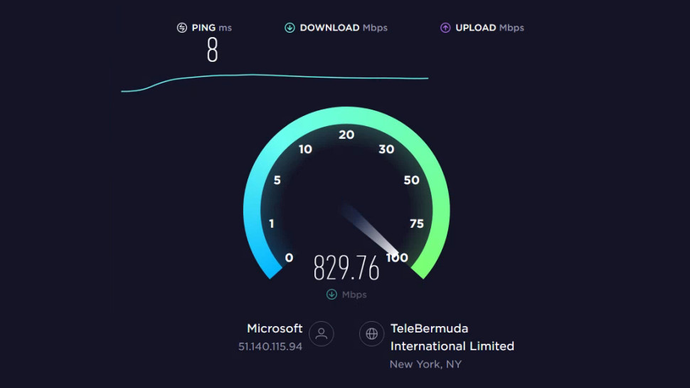 Speedtest.net performance benchmarking