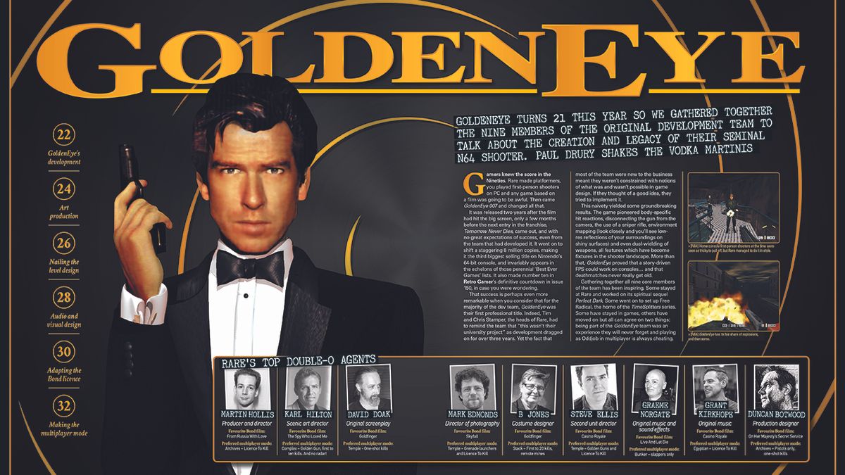 “I didn’t really know what I was working on” – How nine people at Rare created GoldenEye