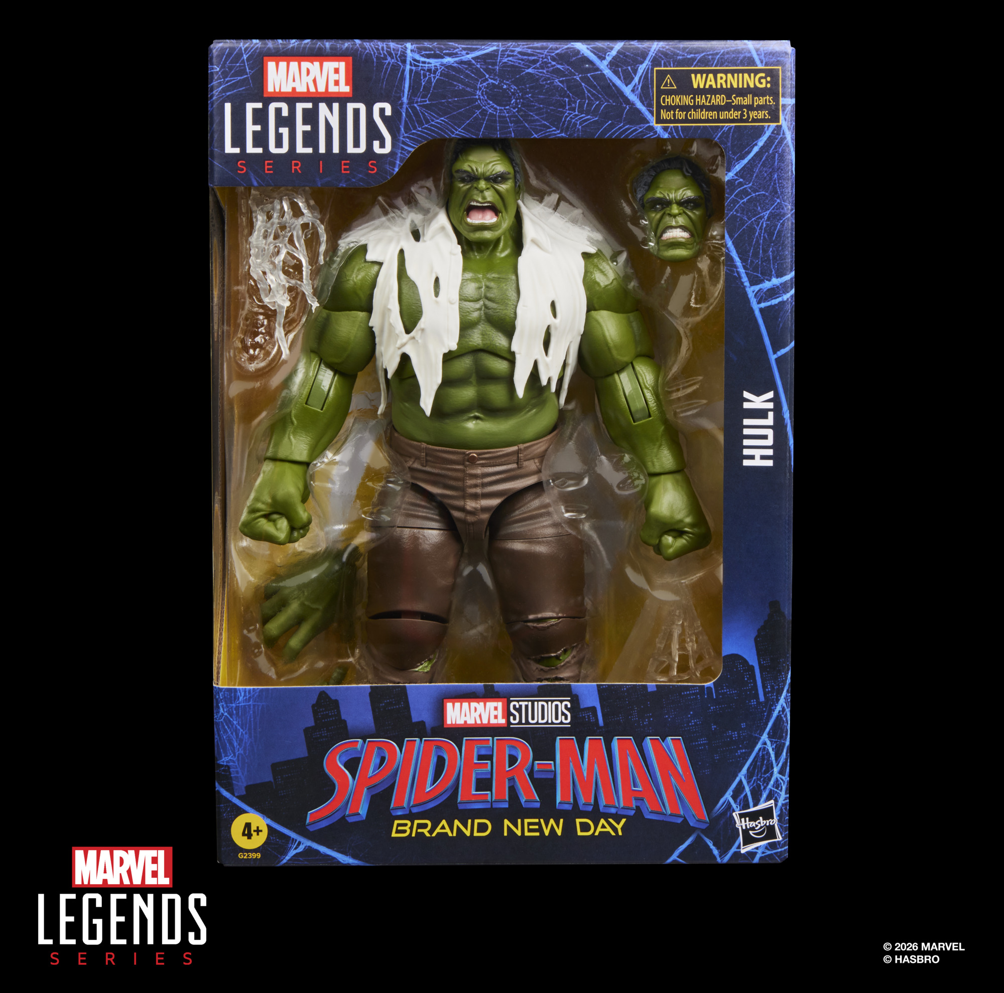 Spider-Man: Brand New Day action figure against a dark background