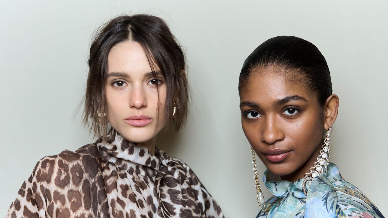 models wearing drugstore moisturizer