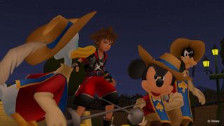 Kingdom Hearts 2 8 Sora Donald Goofy Mickey