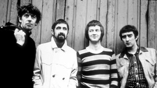 "Bluesbreakers" in London, 1966 (L-R): John Mayall, Hughie Flint, Eric Clapton and John McVie