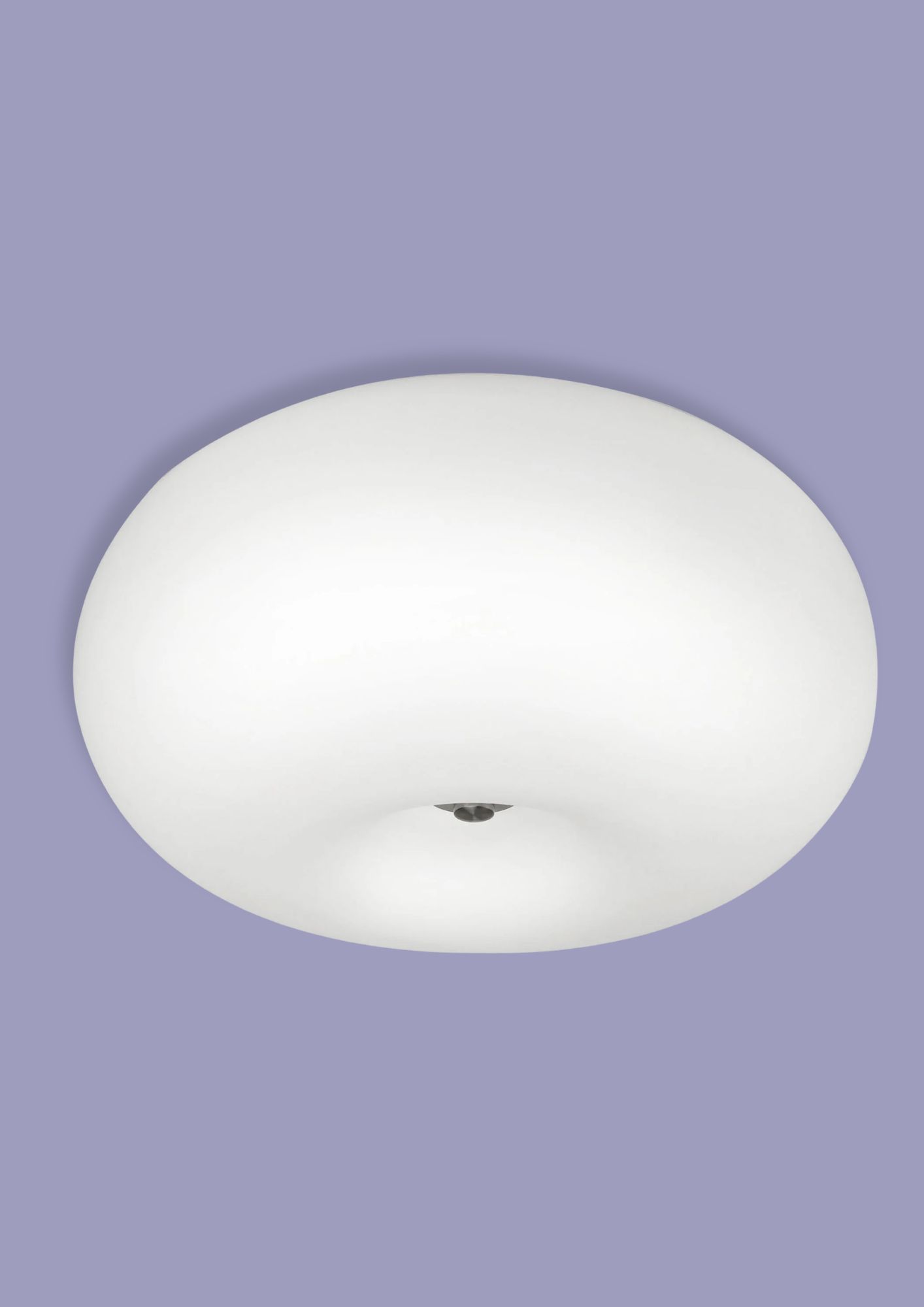 Dusk Lights, Eglo | Optica Large Opal White Glass Globe Ceiling Light