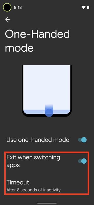 How To Switch One Handed Mode Android 12 Six