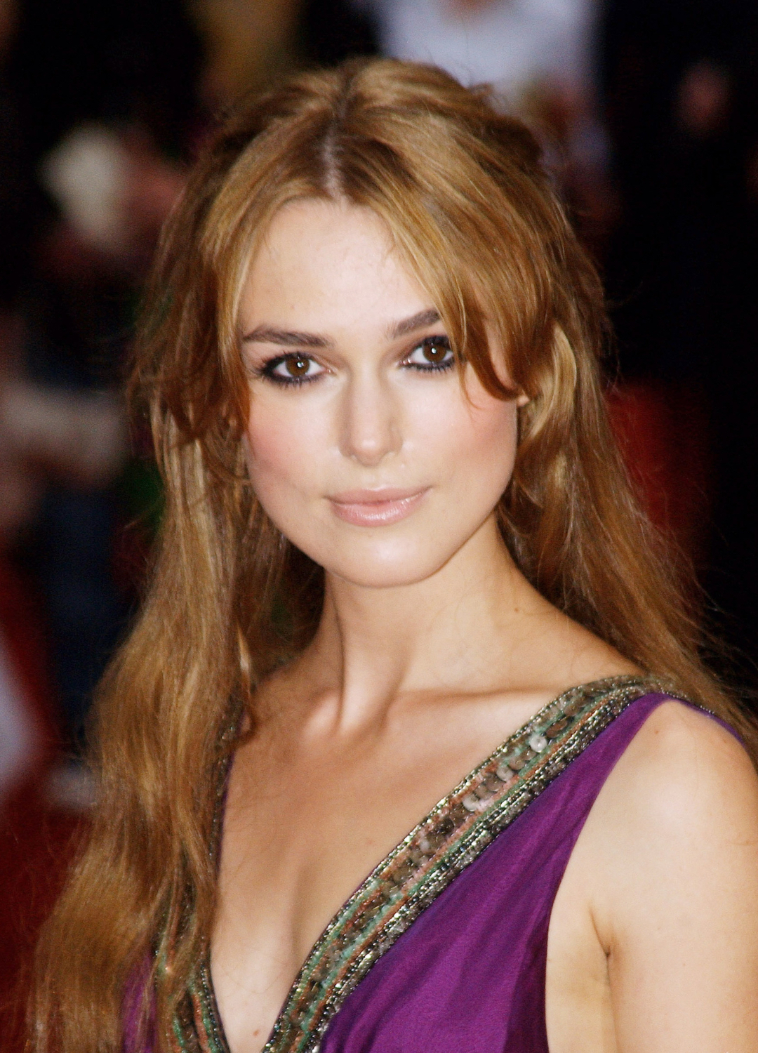 Keira Knightley attends the premiere of "Pride & Prejudice" at the Odeon Cinema in Leicester Square September 5, 2005 in London