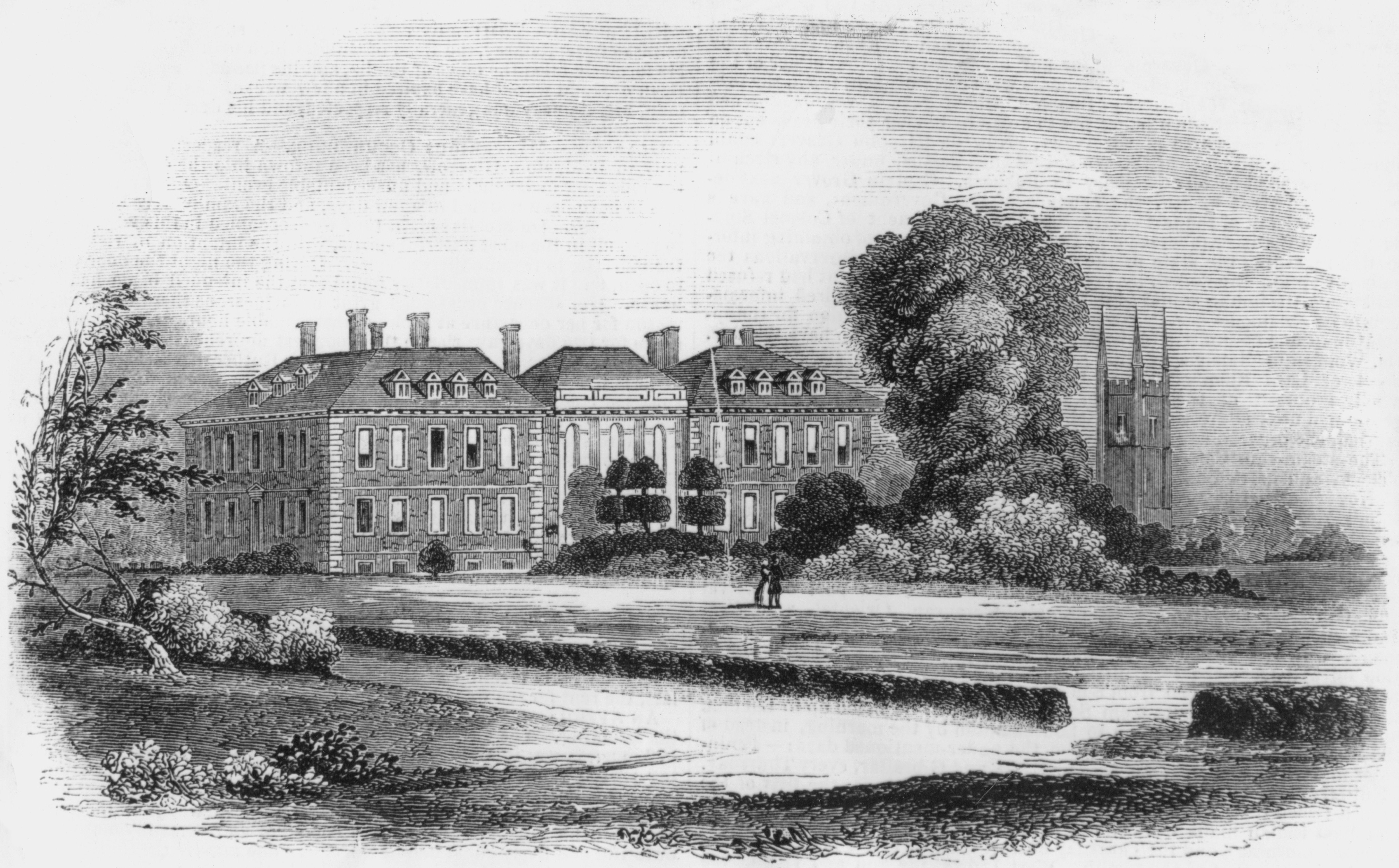 Marlborough Collegiate School, Wiltshire, circa 1820