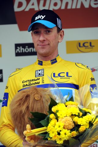Bradley Wiggins moves into overall lead, Criterium du Dauphine 2011, stage three ITT