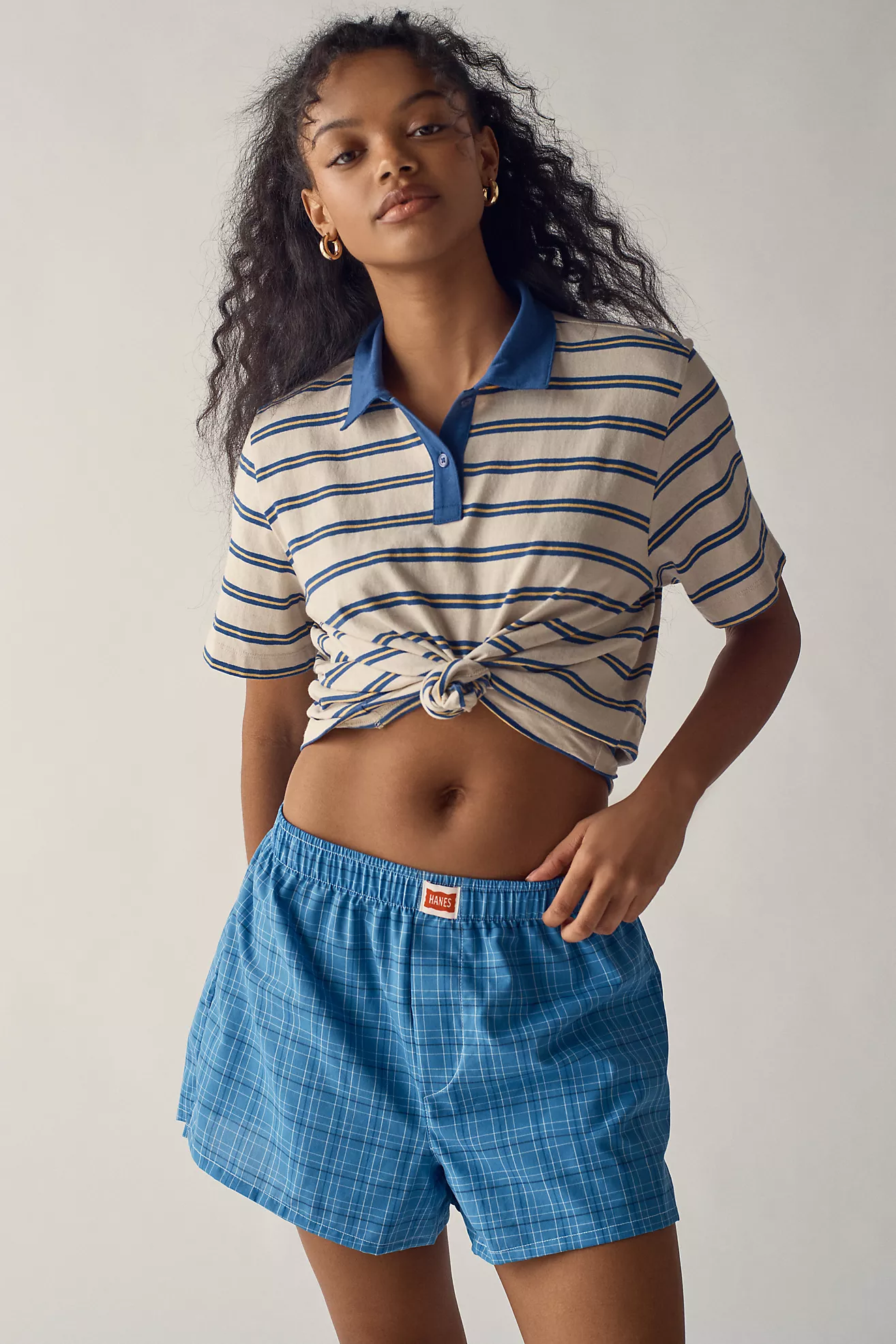 Hanes Uo Exclusive Woven Boxer Short