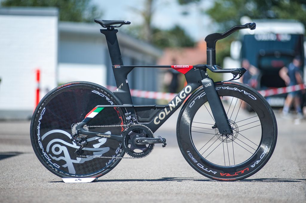 UAE Team Emirates' time trial bike Up close with the new Colnago TT1