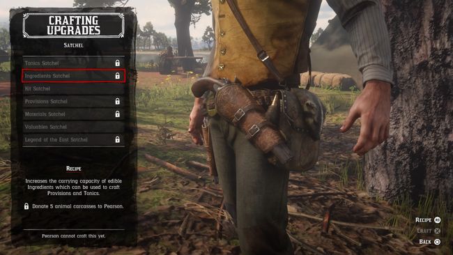 Red Dead Redemption 2 Satchel upgrades: How to craft satchels to ...