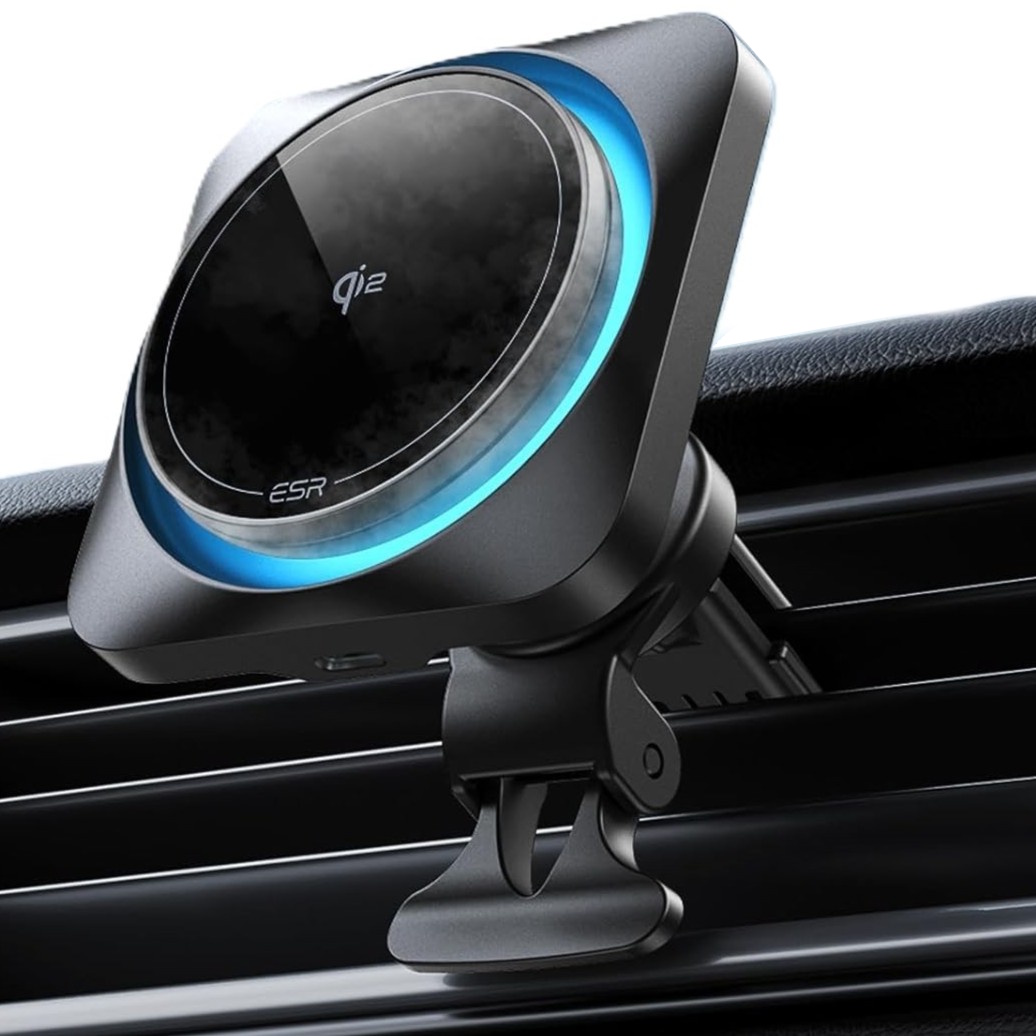 ESR HaloLock Qi2 Magnetic Wireless Car Charger