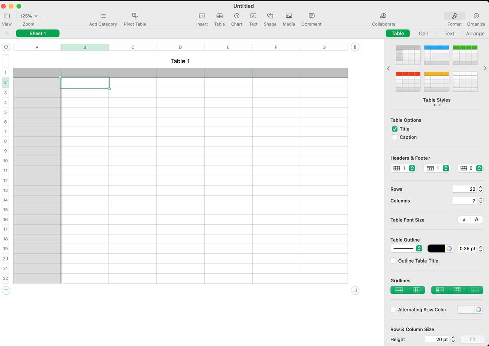 Apple Numbers app review TechRadar