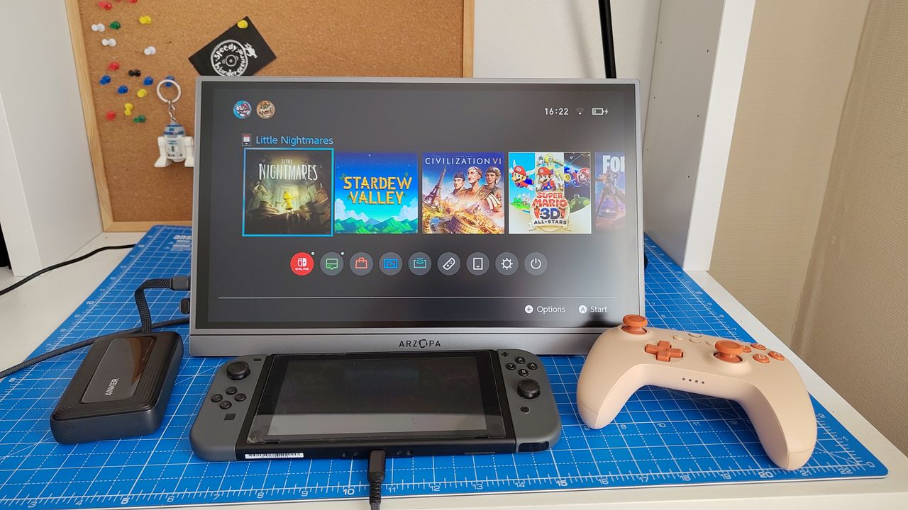The Arzopa Z3FC during our tests