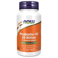 NOW Supplements, Probiotic-10, 25 Billion | Was $49.99, now $22.11 at Amazon
