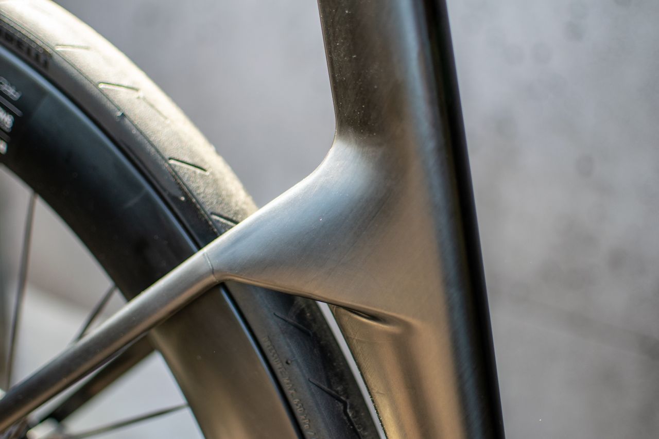 A BMC Masterpiece road bike