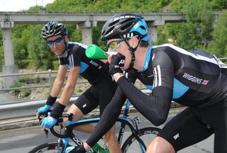 Bradley Wiggins and Michael Barry, Giro d