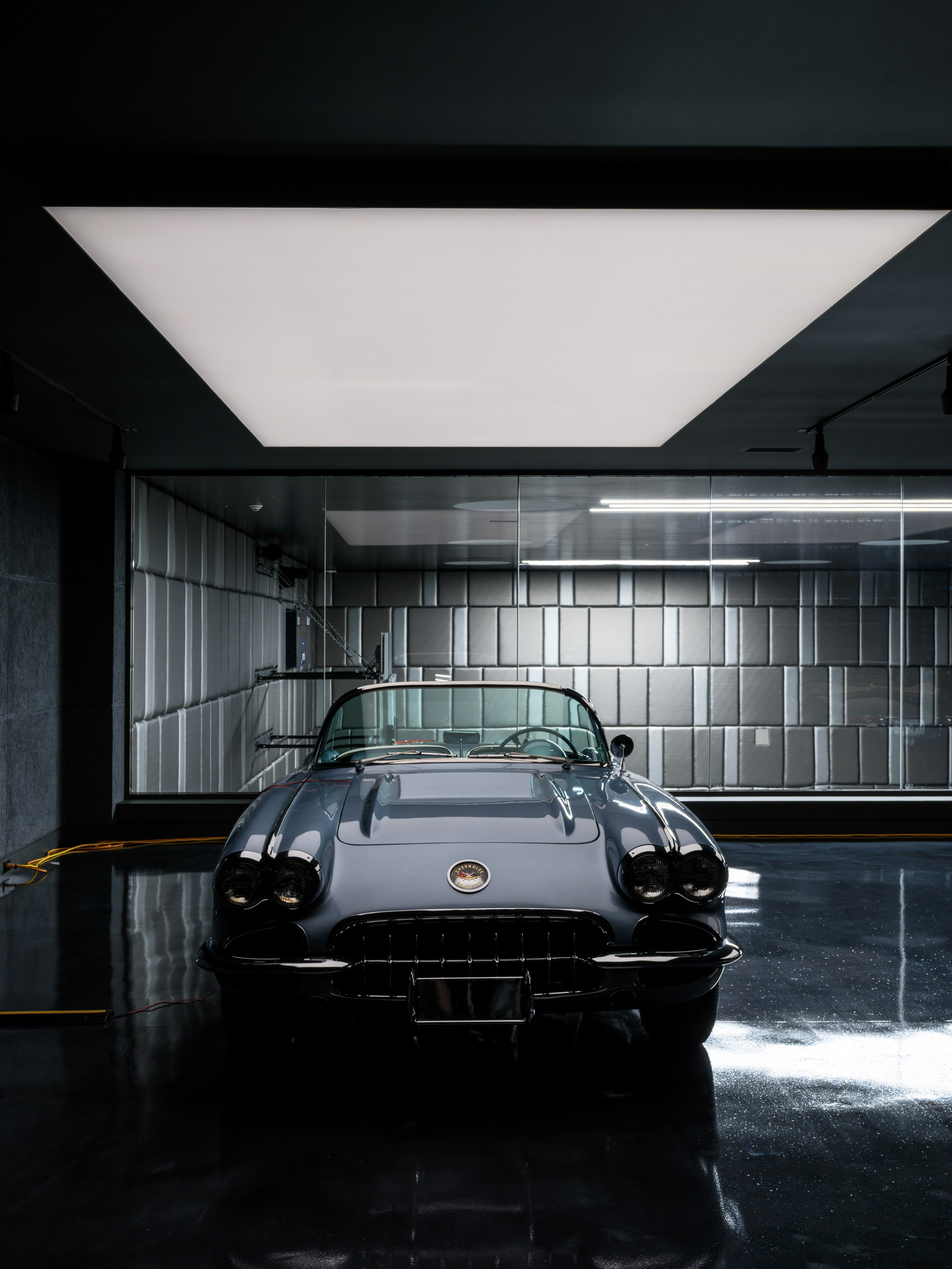 Nathan Orsman Design for a garage for luxury cars in the Hamptons