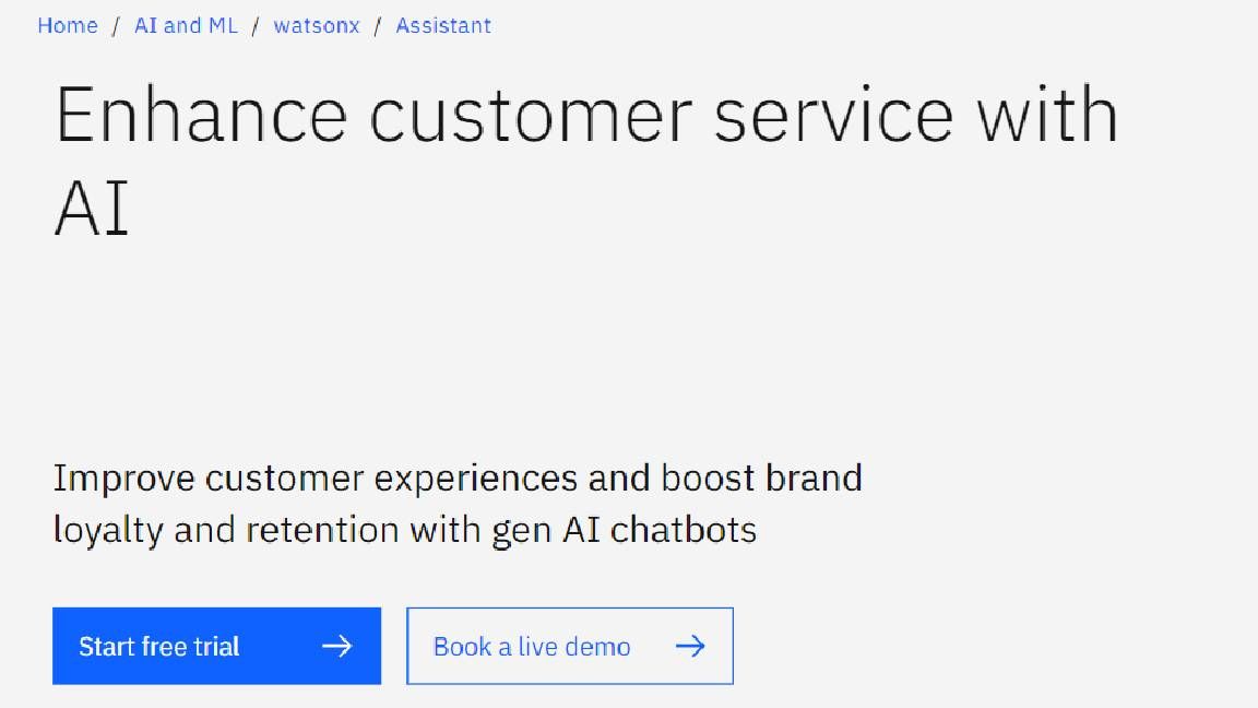 Enhance customer service with AI