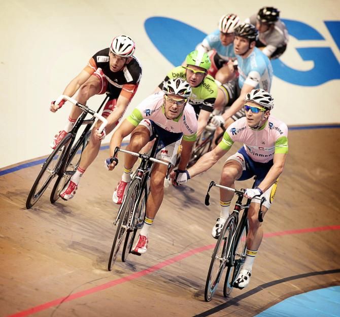 Madison hand sling between Kenny de Ketele and Jasper de Buyst