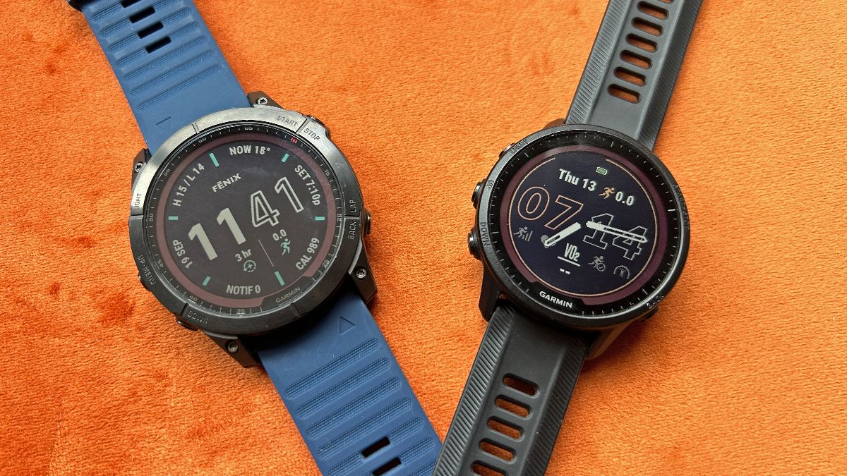 Garmin Fenix 7X Sapphire Solar vs Garmin Forerunner 955