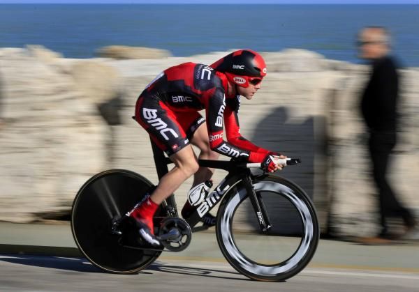 Cadel Evans (BMC) at Tirreno-Adriatico.